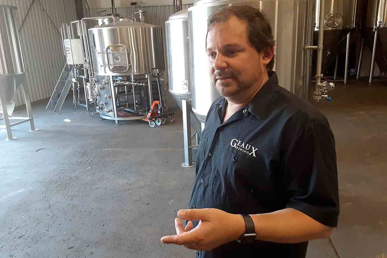Jeremy Hubbell of Geaux Brewery is moving his business from Downtown Auburn to north the Auburn Municipal Airport. Robert Whale/Auburn Reporter