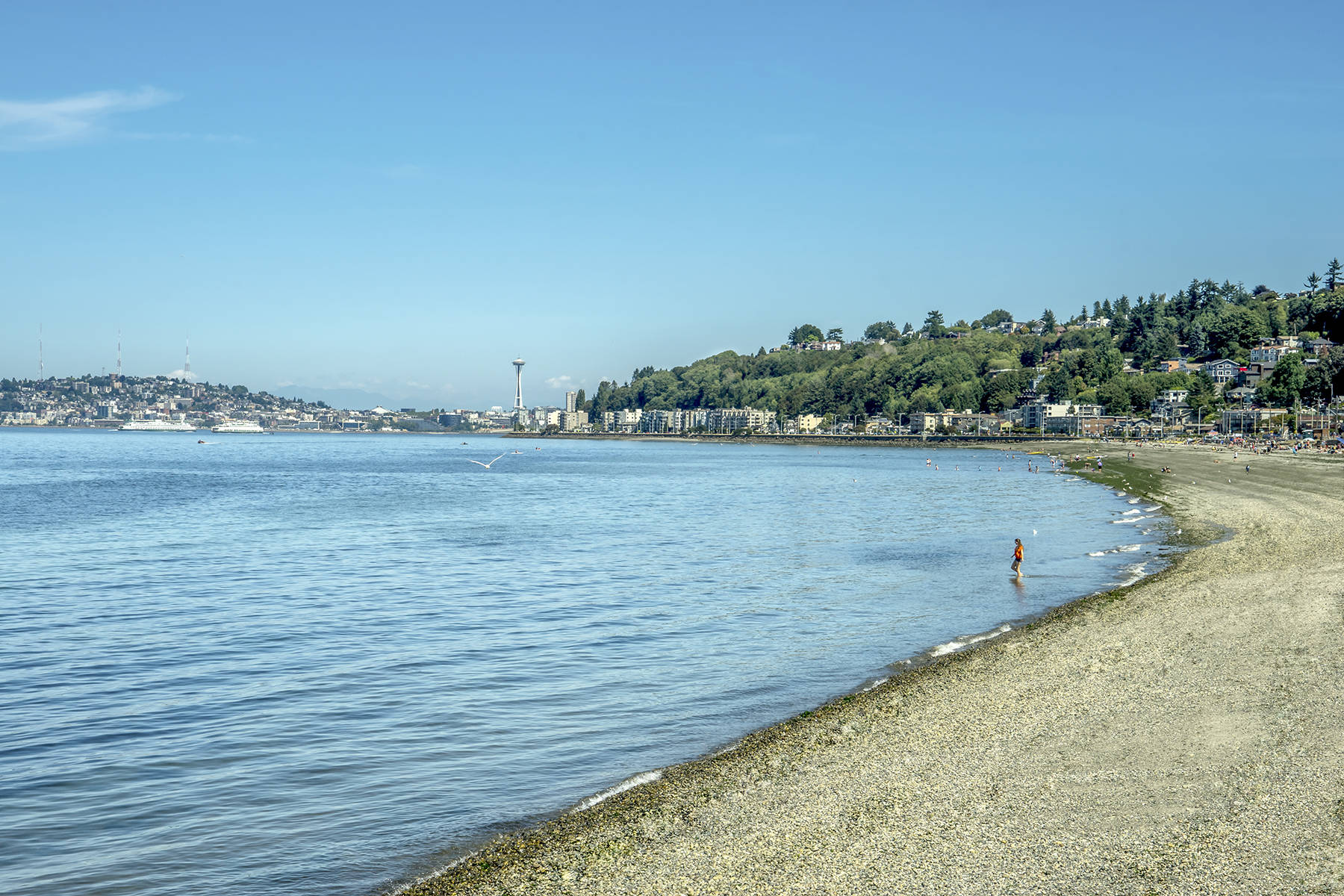 Alki Beach. Photo by Alabastro Photography