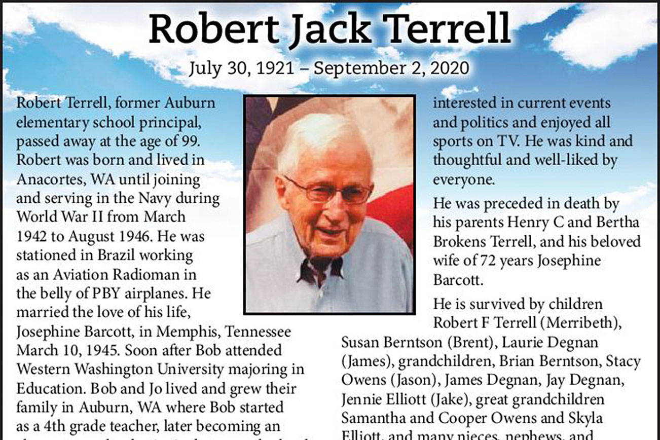 Robert Jack Terrell | Obituary