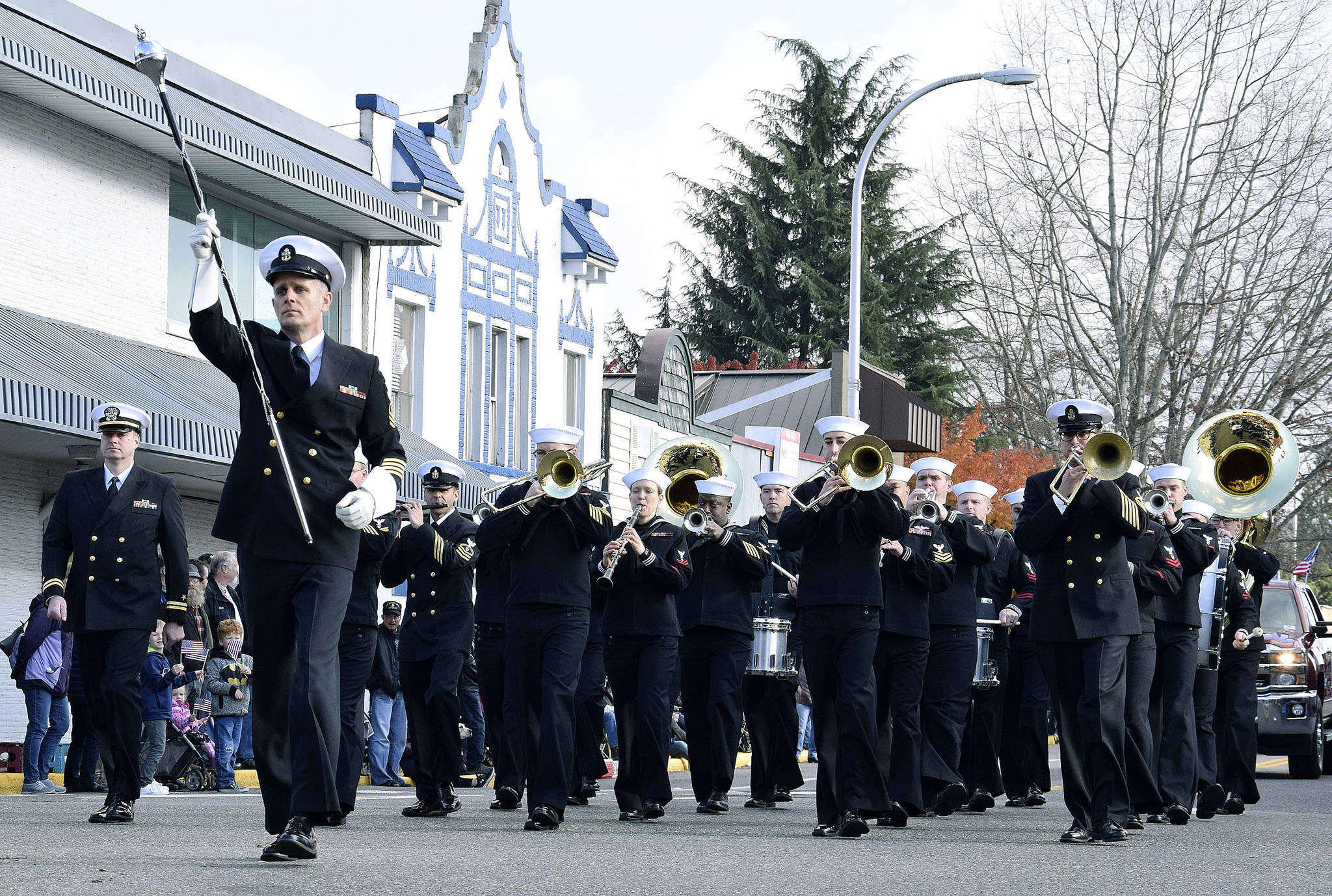 For 2020, the city has changed the traditional Veterans Day Parade to a veterans-vehicle-only procession. File photo