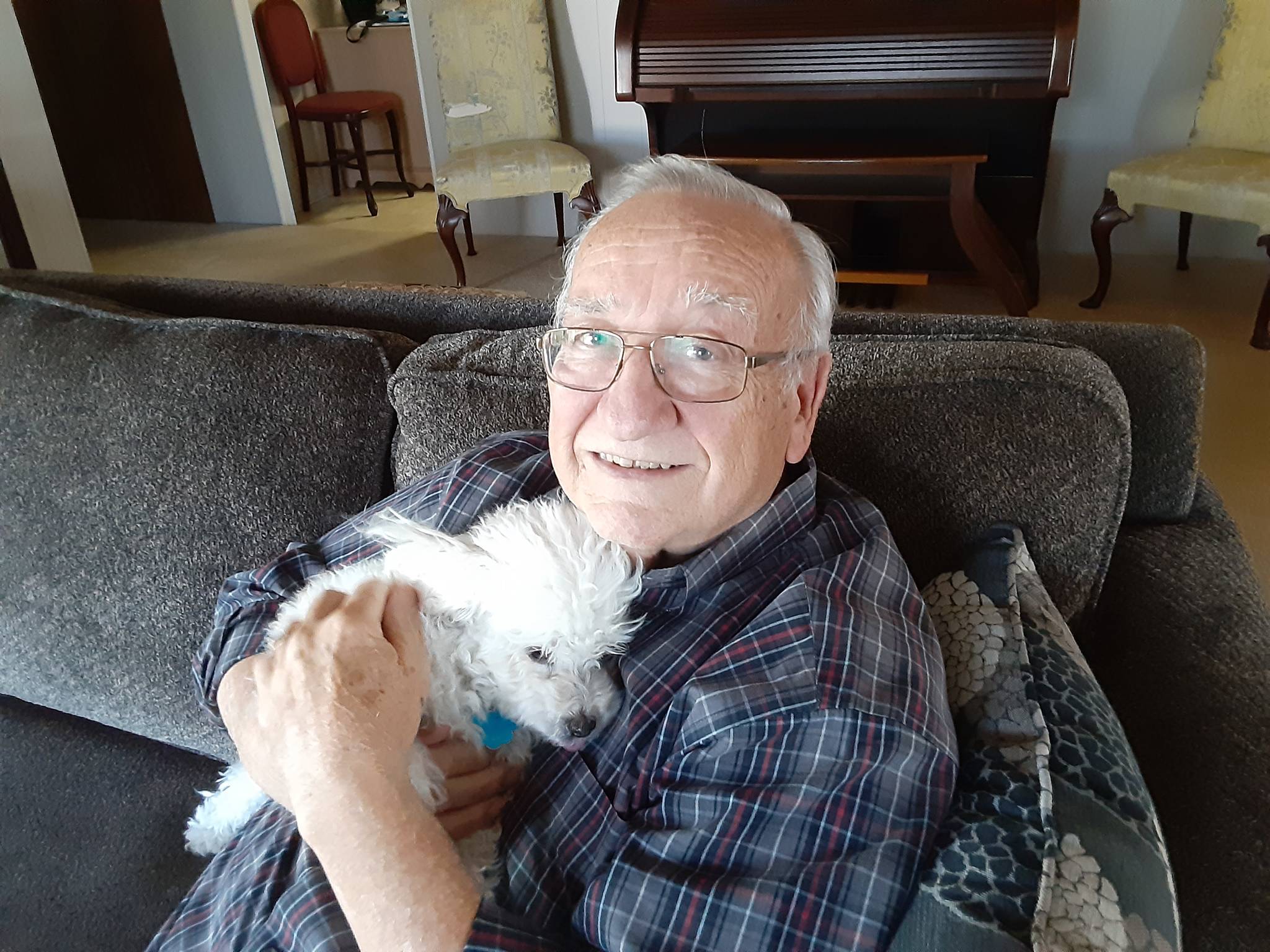 Virgil McLagan, now 82, at his home in Rio Verde Mobile Estates in north Auburn.