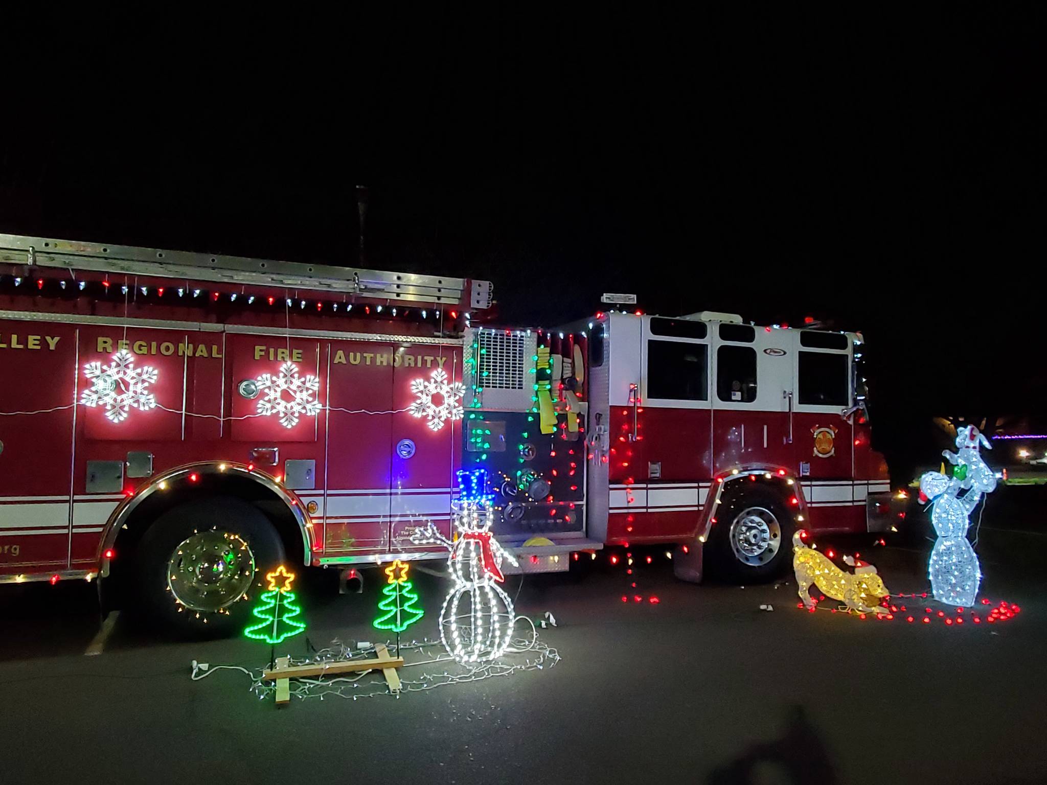 Unwilling to let its traditional Santa parade go away without a fight, the Auburn community dazzled young and old alike instead with Jolly Holiday Lane, which took place Dec. 5 at Les Gove Park. Photo courtesy of City of Auburn