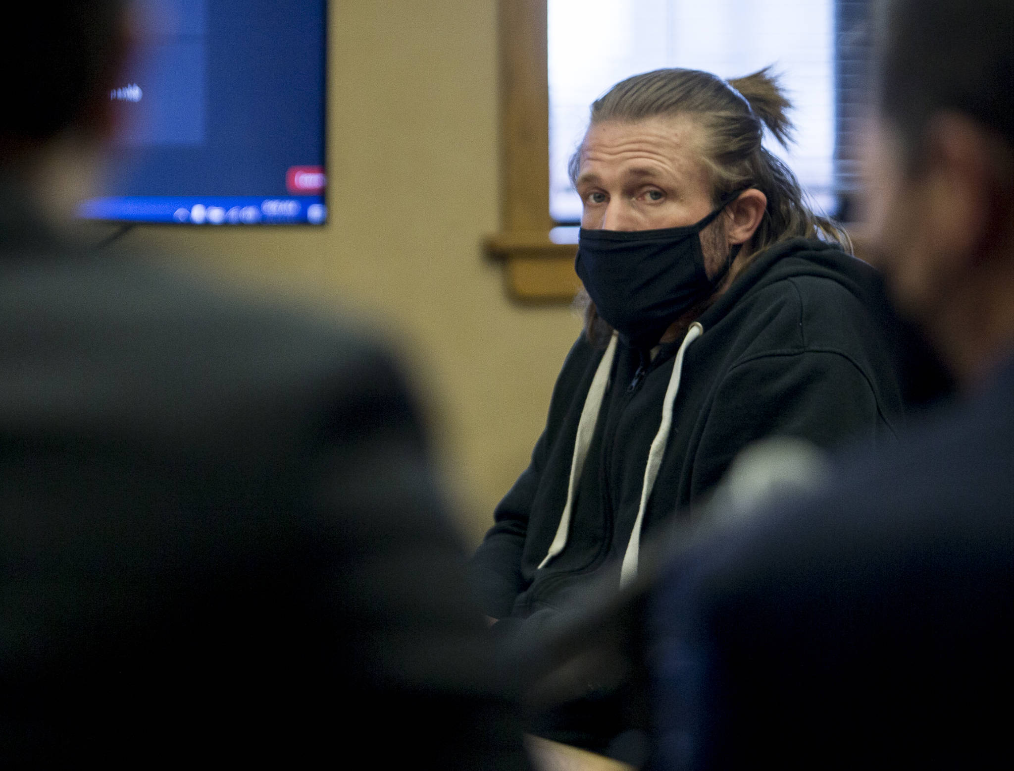 Elmer Nash in court Thursday, when he pleaded guilty to first-degree murder. (Olivia Vanni / The Herald)