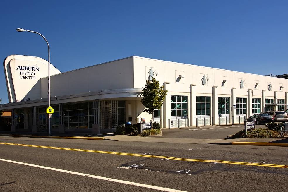 King County District Court, South Division, Auburn Courthouse is located in the City of Auburn at 340 E. Main St. in the Auburn Justice Center. This facility provides court services for the cities of Auburn and Covington. File photo