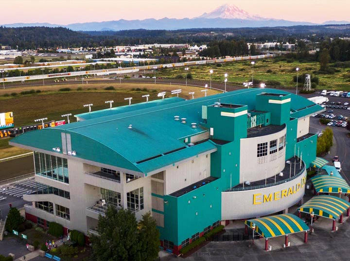 The Emerald Downs horse racing track will reopen May 19 with a limited number of fans allowed. COURTESY PHOTO, Emerald Downs