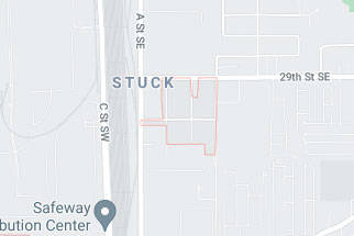 Small unincorporated neighborhood of Stuck, also known as Totem (screenshot of Google Maps)