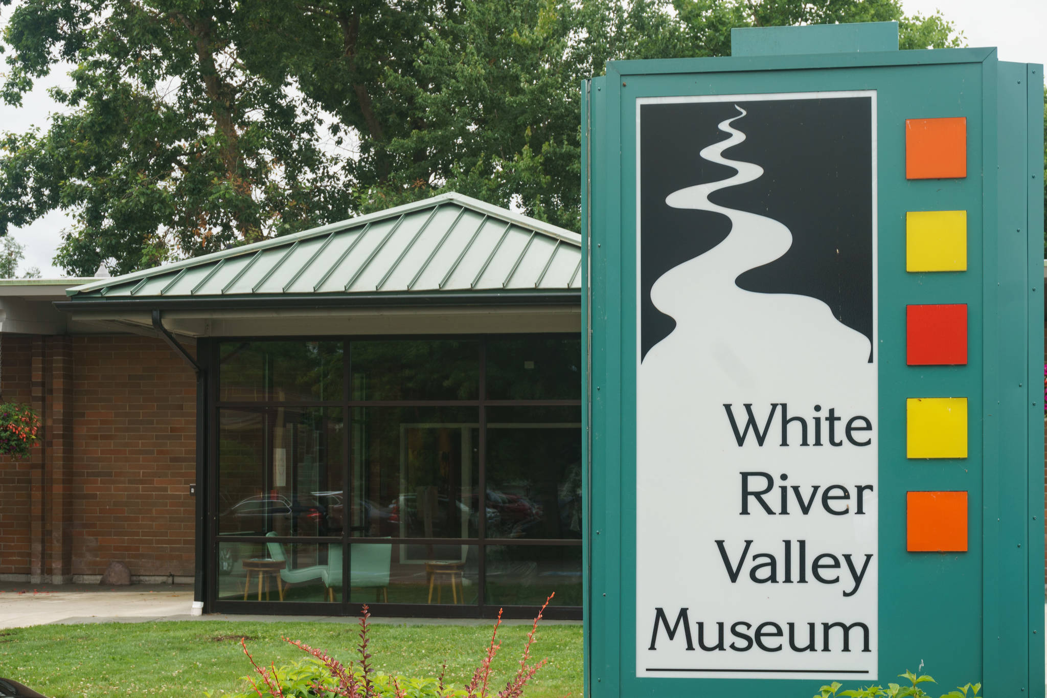 Photo by Henry Stewart-Wood
Entrance to the White River Valley Museum in Auburn, photo taken on July 1, 2021.