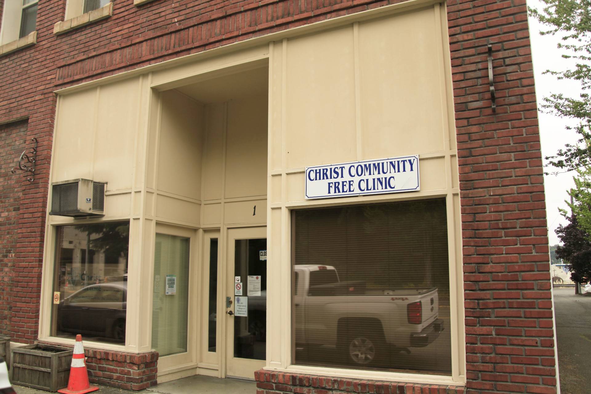 The Christ Community Free Clinic is set to re-open from 5:30-8 p.m. July 20. The clinic is located at 1 A street NW in Auburn. Photo By Henry Stewart-Wood/Auburn Reporter