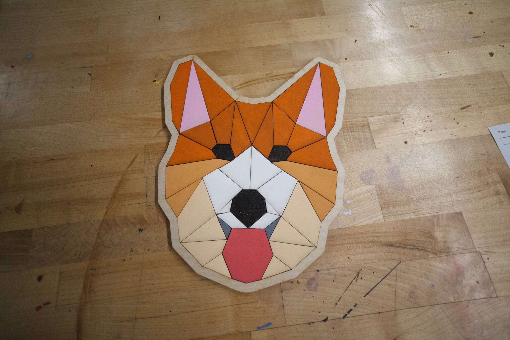 This wooden puzzle is an example of the types of projects you can make at the Auburn MakerSpace. Photo by Henry Stewart-Wood/Sound Publishing