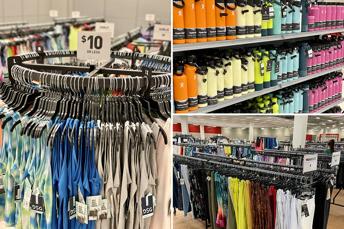 Find Dick’s Warehouse Sale next to FieldhouseUSA, in the former Sports Authority building at The Outlet Collection | Seattle. The massive store has a great selection of sports apparel, footwear, bags and accessories.