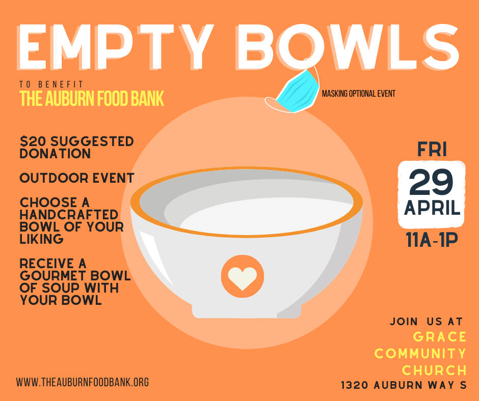 Empty Bowls flyer.