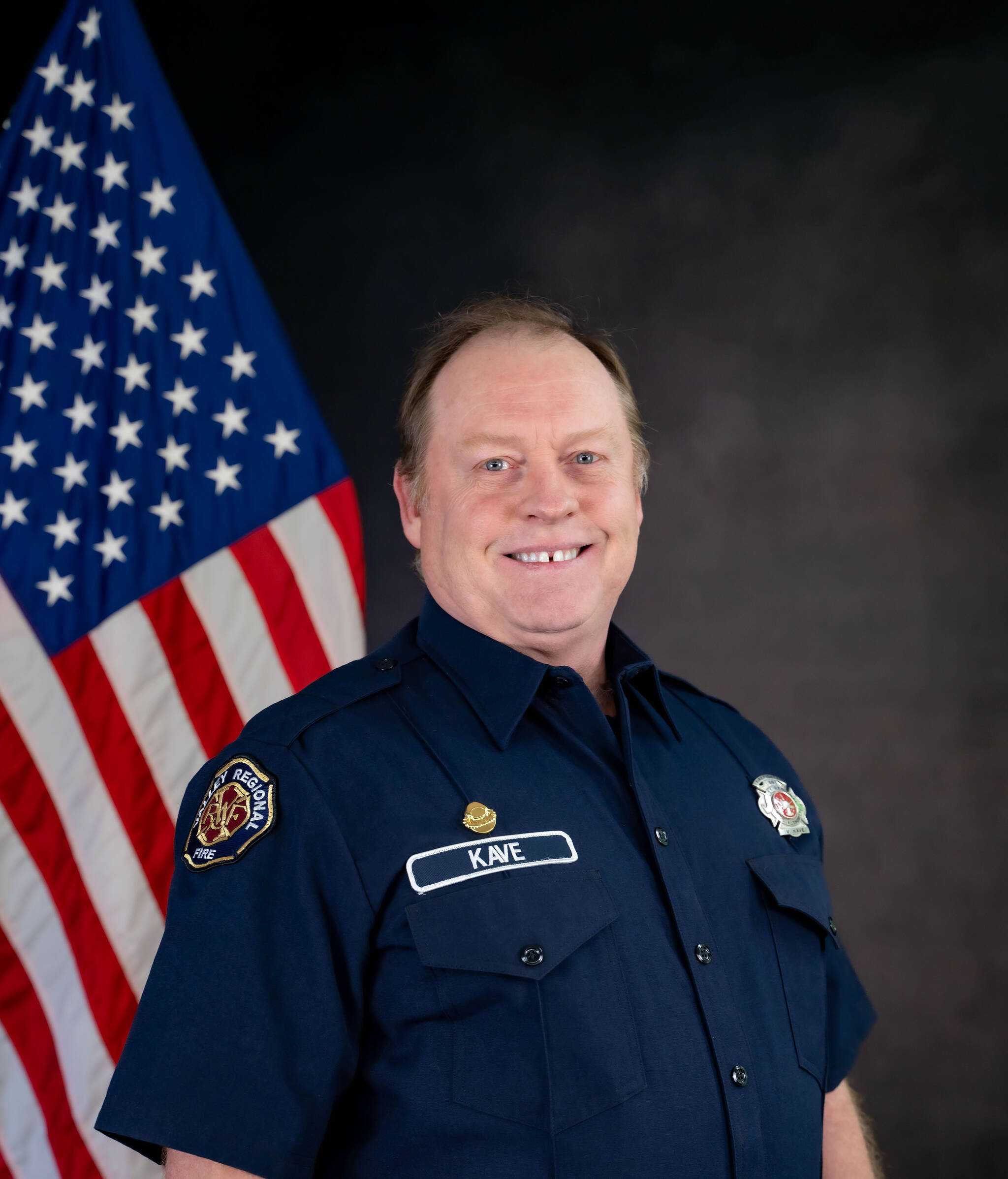 The Valley Regional Fire Authority's Vic Kave is retiring after 30 years of service to the community, which started in 1992 when he was hired by the Auburn Fire Department. Courtesy photo VRFA.