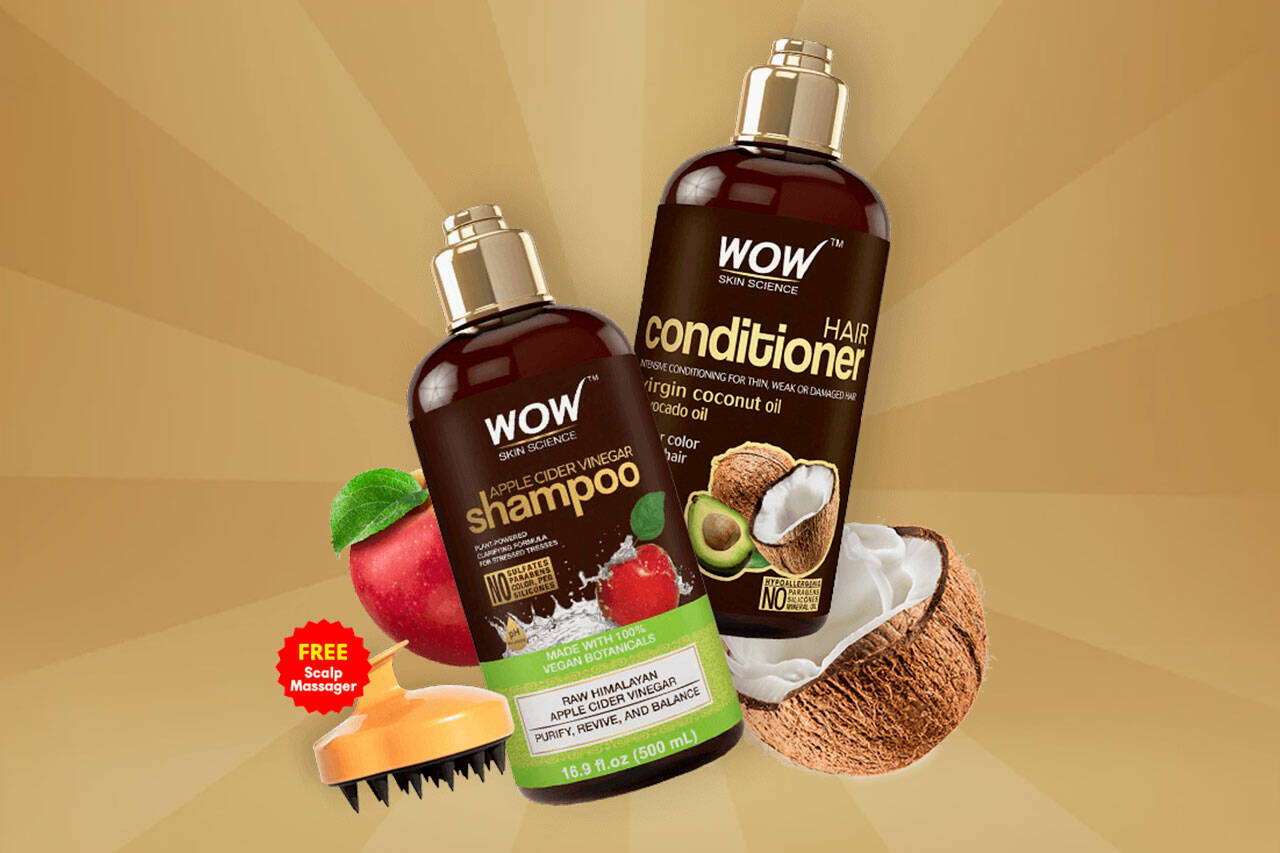WOW HairCare Kit Review (WOW Apple Cider Vinegar Shampoo & Coconut 