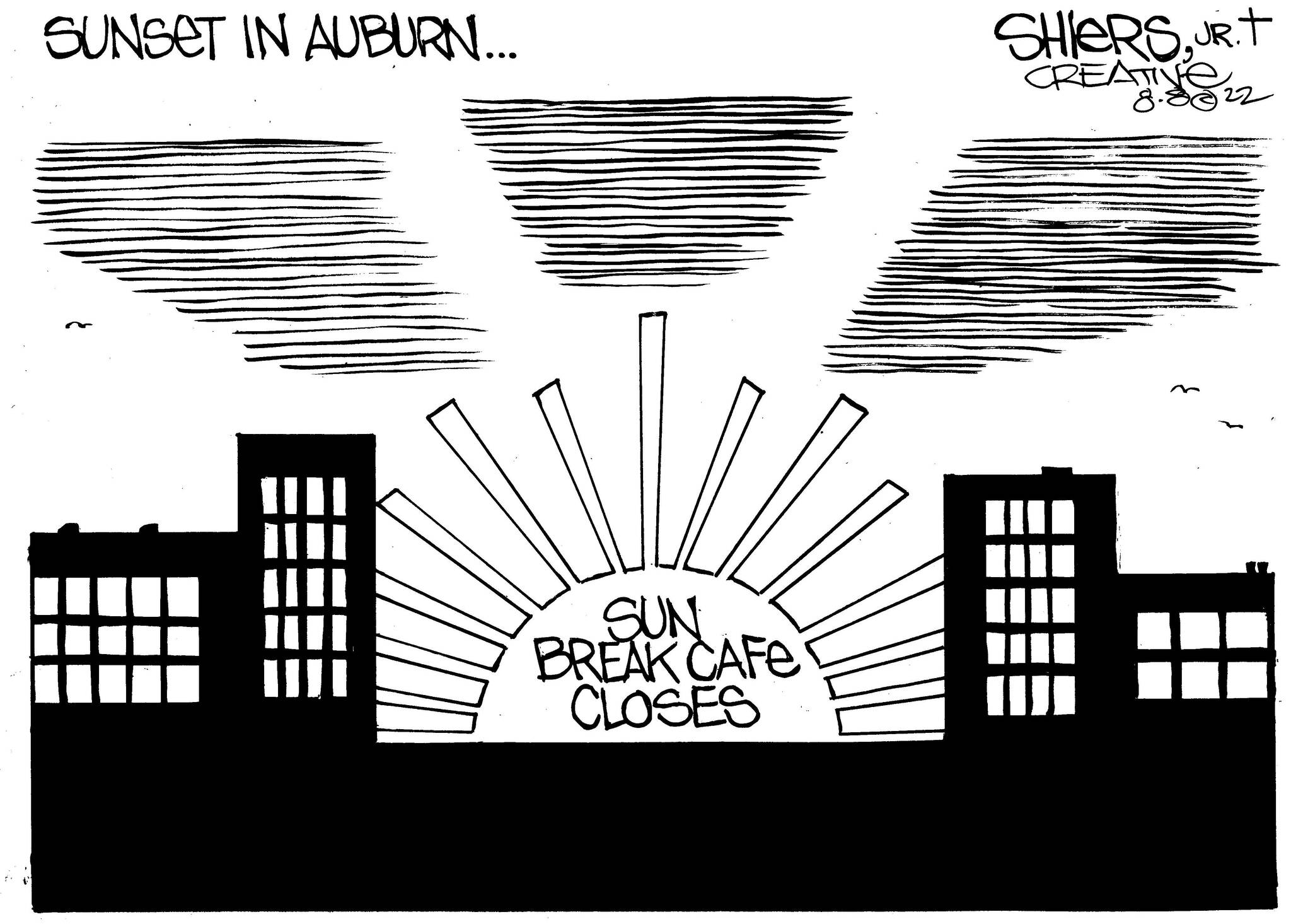 Cartoon by Frank Shiers