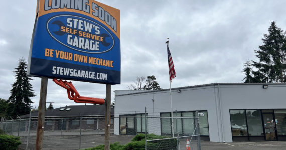 Courtesy photo
Exterior of Stew’s Self Service Garage in Auburn.