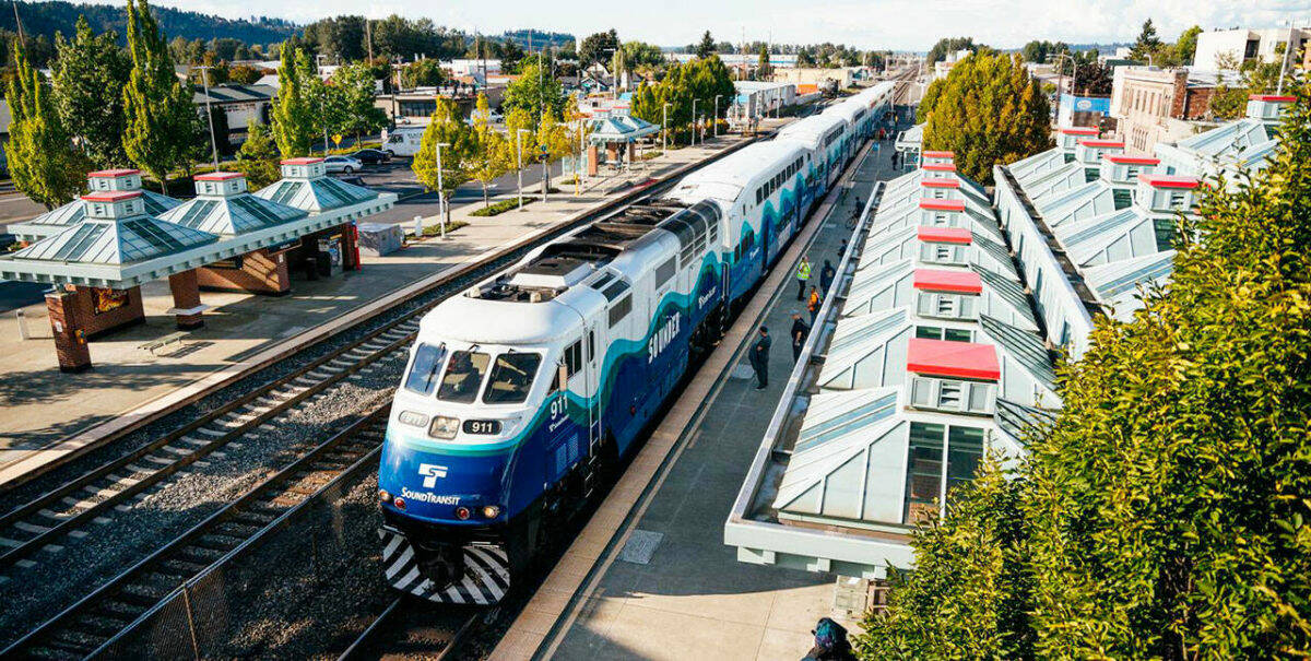 Sounder train. COURTESY PHOTO, Sound Transit