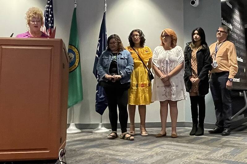 Photo courtesy of the City of Auburn
Auburn Mayor Nancy Backus proclaimed Sept. 15 through Oct. 15 as Hispanic Heritage Month in Auburn.