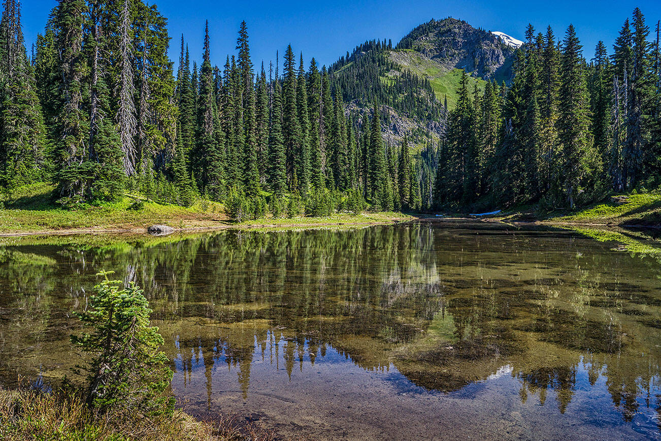 The newly-renamed Kiya Lake, located on Mt. Rainier’s Wonderland Trail. Photo courtesy of Rich Border