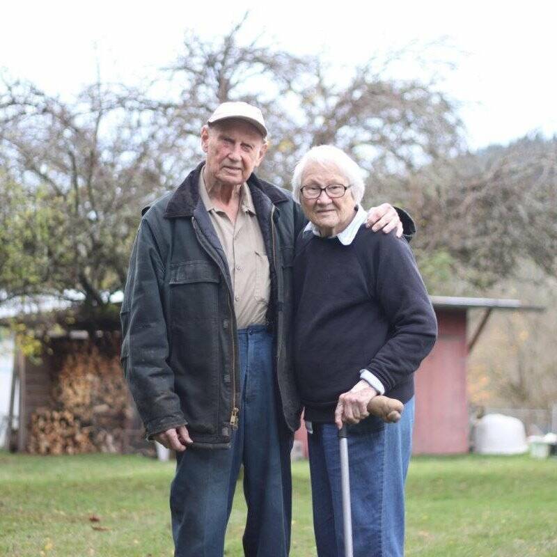 Jim and Lily Carlson, who passed away in 2020, were inspired to start the Hitching Rail Wellness Center Retreat after learning about the benefits of equine therapy. Photo courtesy of the Hitching Rail.