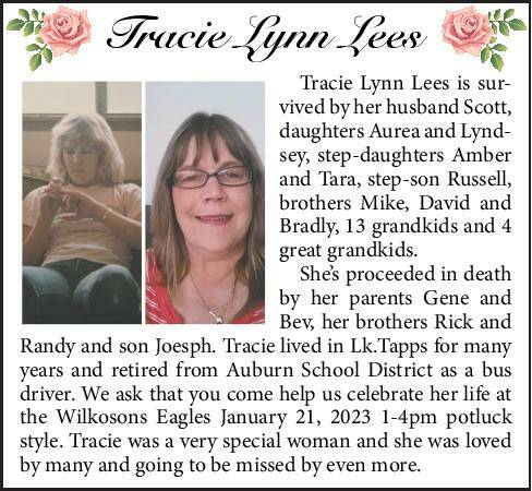 Tracie Lynn Lees | Obituary