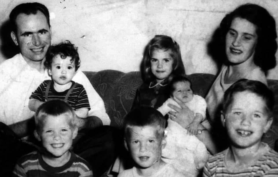 The Whale family complete with baby Diane, days after her birth on June 4, 1963, in this photo from the Auburn Globe News. (Courtesy photo)