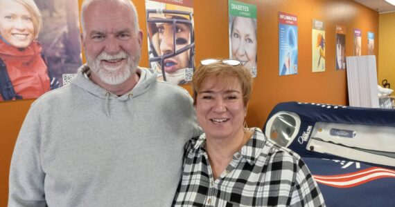 Shane and Tamoro McDonald recently opened Hyperbarics Northwest on A Street SE in Auburn, where they use hyperbaric chambers to help heal the human body. (Photo by Robert Whale, Auburn Reporter)