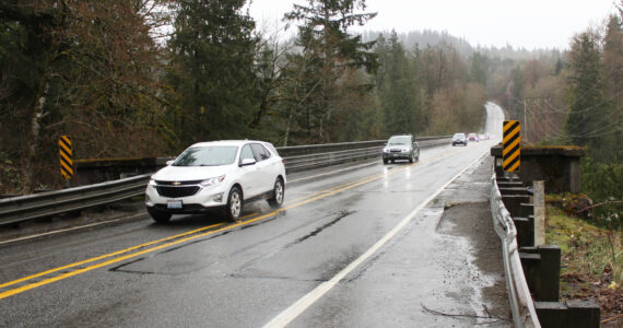 The Green River Bridge separating Enumclaw and Black Diamond, also known as the Kummer Bridge, was built in 1933 as a way to connect the two cities. Photo by Ray Miller-Still