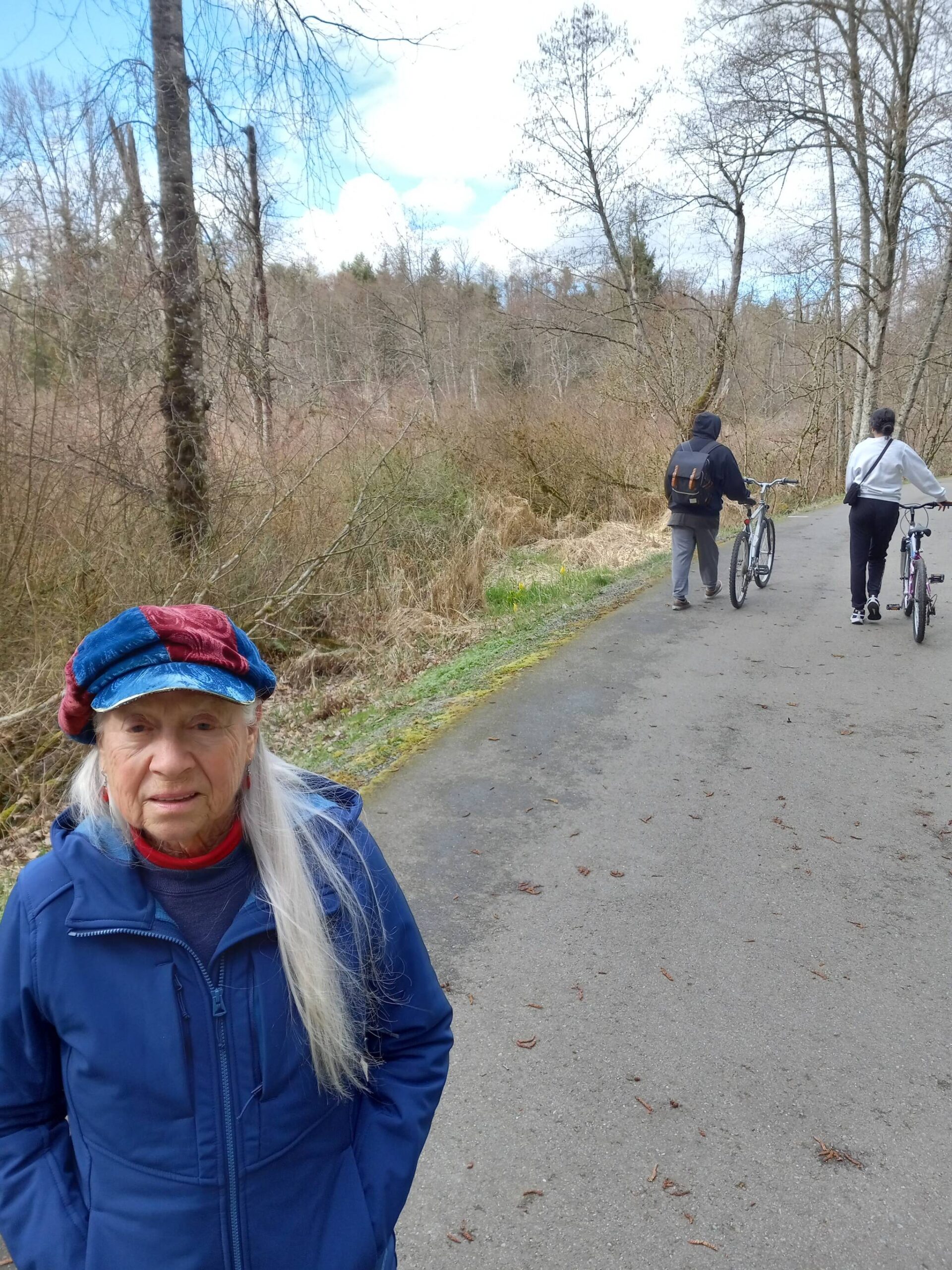 Photo by ROBERT WHALE, Auburn Reporter
Sarah Blum on a recent day on the Soos Creek Trail in Kent.