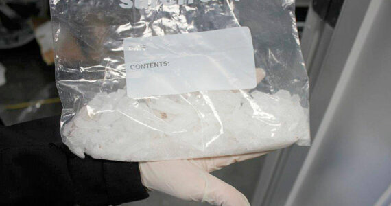 Meth recovered by the King County Sheriff’s Office. Courtesy photo