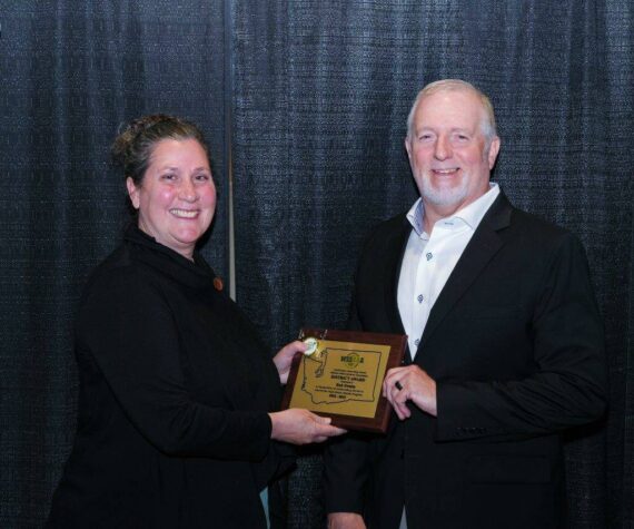 Rob Swaim, director of athletics and activities for the Auburn School District, was recently selected by the Washington Secondary Schools Athletic Administrators Association as the District 3 Athletic Director of the Year. (Courtesy photo)