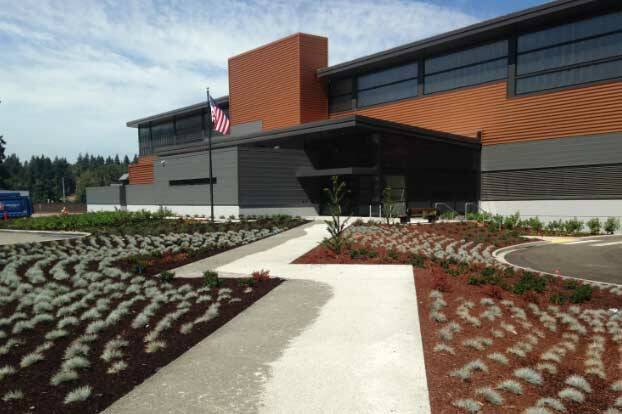 Design rendering of new Algona transfer station (Screenshot from King County website)