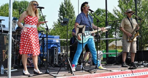 Photo by Rachel Ciampi
Wally & The Beaves, as seen playing on the Fourth of July, will also perform Aug. 17 at Les Gove Park in Auburn.