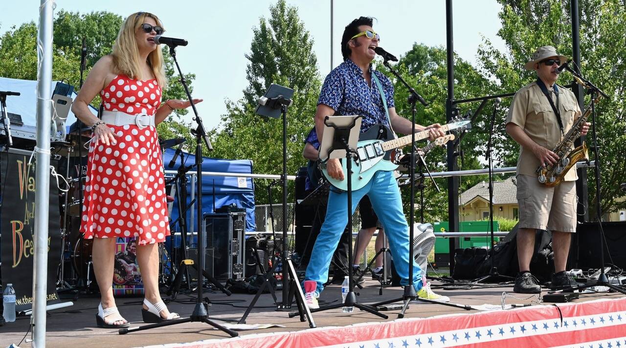 Photo by Rachel Ciampi
Wally & The Beaves, as seen playing on the Fourth of July, will also perform Aug. 17 at Les Gove Park in Auburn.