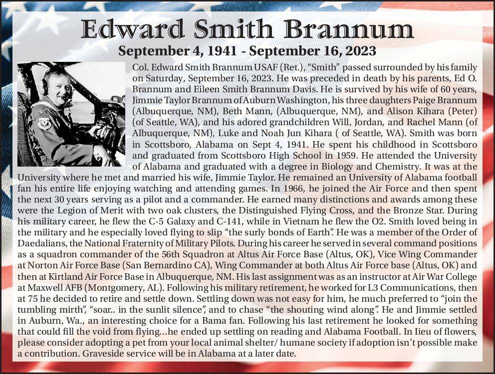 Edward Smith Brannum | Obituary