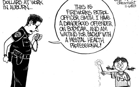 Cartoon by Frank Shiers