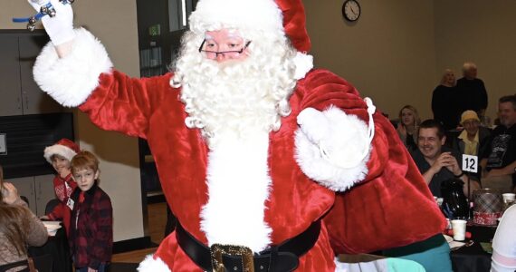 Ho, ho, ho! Meet Santa on Dec. 2 at the annual Santa Parade in Auburn. (File photo)