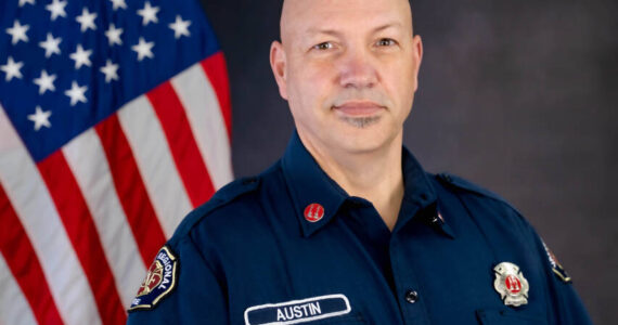 VRFA fire captain Bill Austin retires. (Courtesy photo)