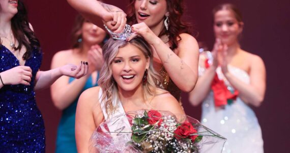 Maddy Lindsay won the Miss Auburn crown last weekend. Photo courtesy City of Auburn.