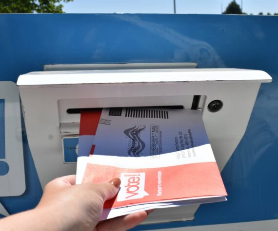 King County elections drop box. (File photo)