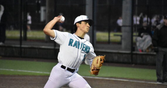 Andre Muneton pitches to Cleveland at home. Ben Ray / The Reporter