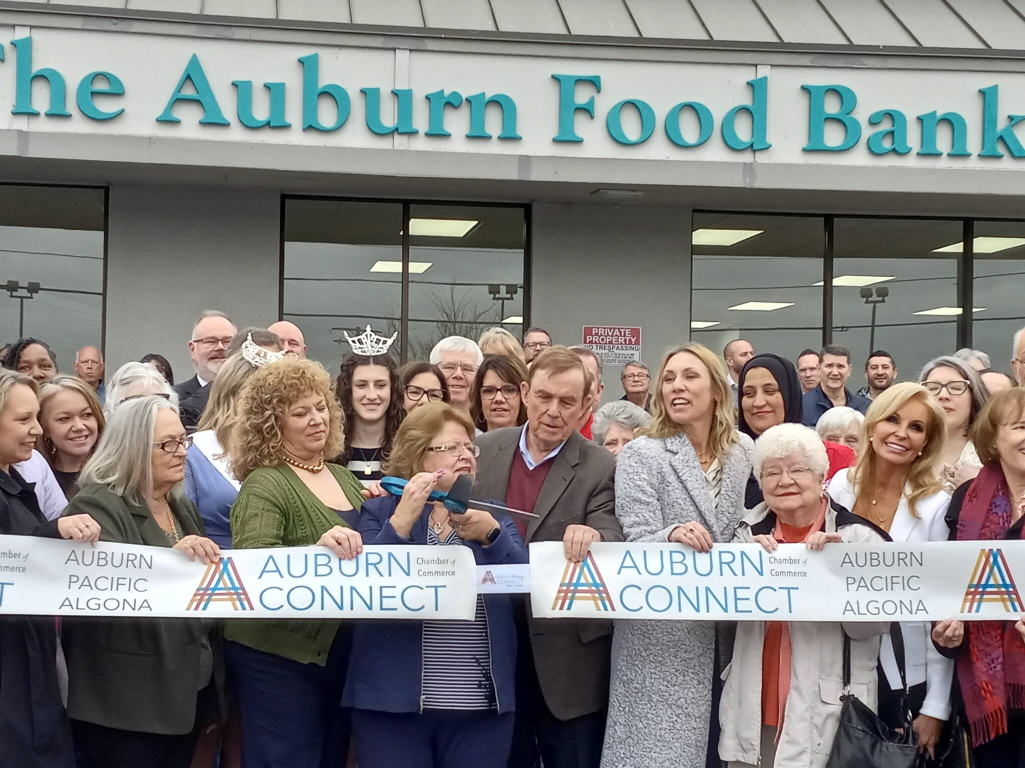 A ribbon cutting was held March 20 to celebrate the new home of the Auburn Food Bank, 2804 Auburn Way N. Photo by Robert Whale/Auburn Reporter