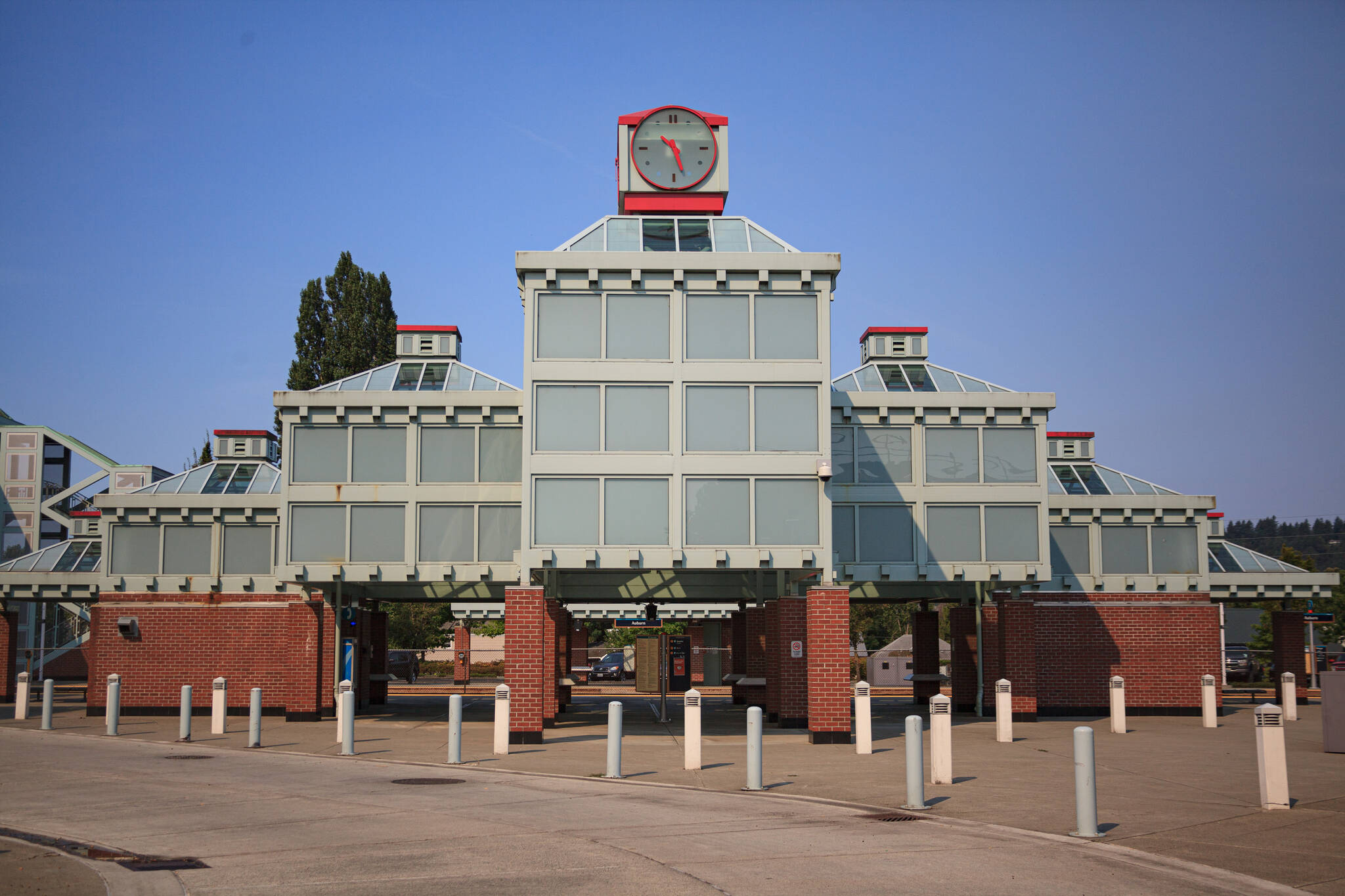 Auburn Station as seen from 1st Street Northwest. File photo