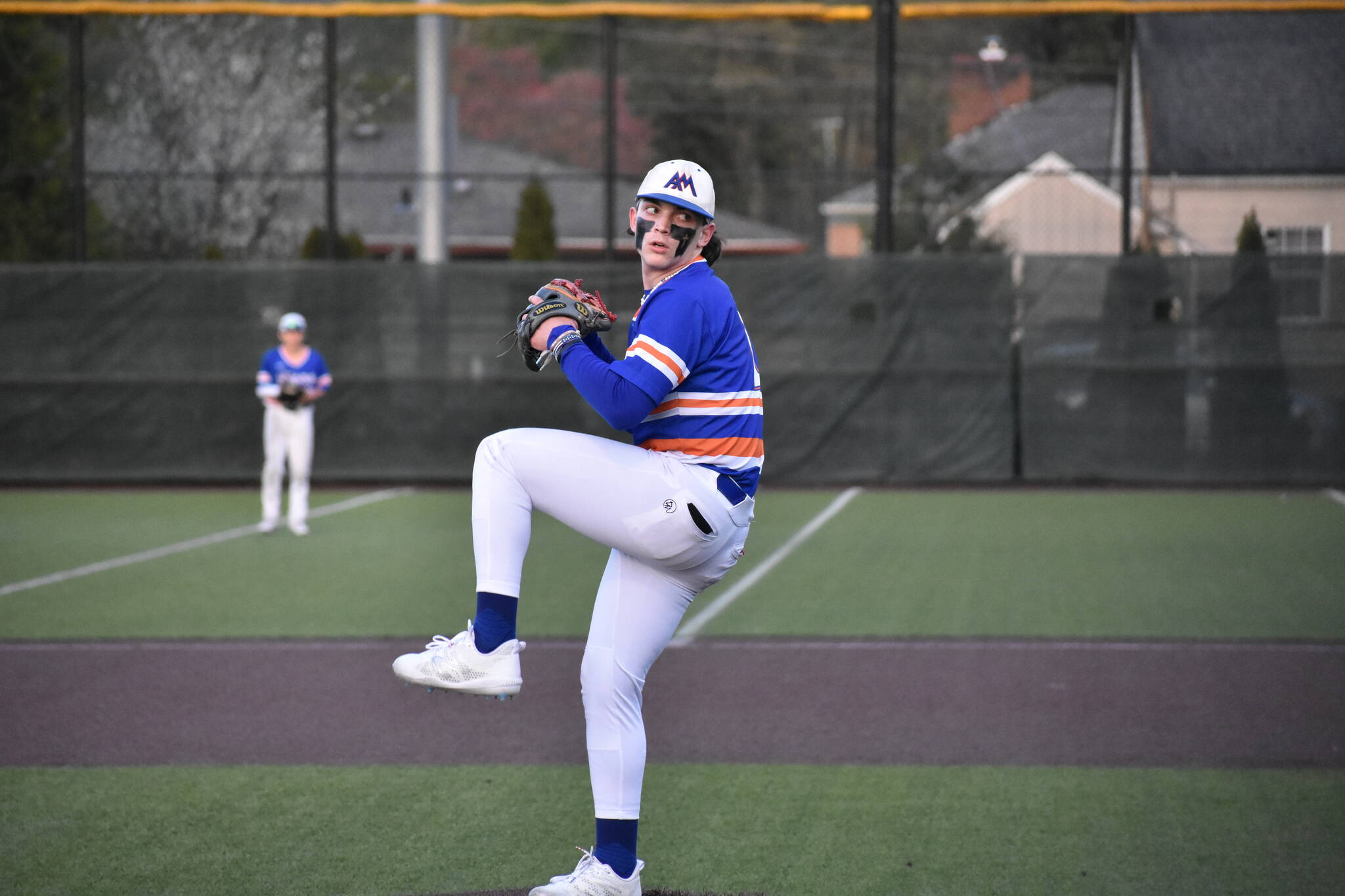 Photos by Ben Ray / The Reporter
Gino Trippy on the mound for the Lions against Auburn.