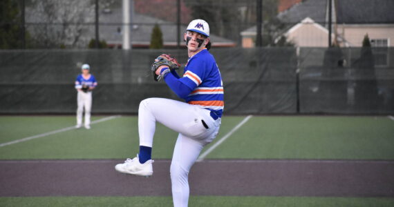 Geno Trippy on the mound for the Lions against Auburn. Ben Ray / The Reporter