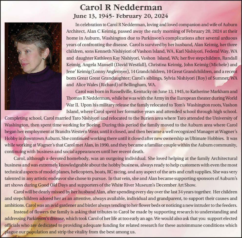 Carol R. Nedderman | Obituary