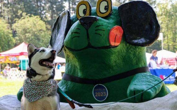 A scene from Auburn’s 2023 Petpalooza at Game Farm Park. The event featured the Dog Trot, photos with “Green Dog,” a petting zoo, contests, kiddie rides, food, beer garden, vendors and more. File photo
