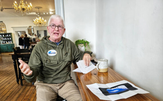 Jeff Kindle has been studying possible UFO activity around Mt. Rainier. Photo by Ray Miller-Still/Sound Publishing