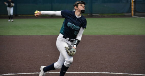 Danica Butler pitches for Auburn Riverside. File photo