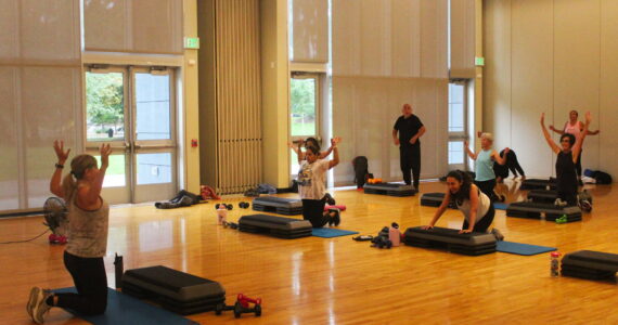 The Auburn Gym offers workout classes in two different rooms in the Community Center. Photo by Bailey Jo Josie/Sound Publishing.