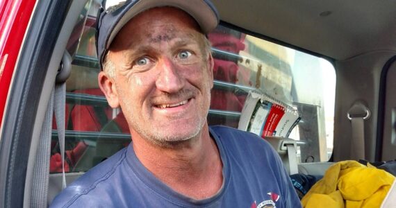 Veteran firefighter Terry Robinson retired from the Valley Regional Fire Authority in December. Courtesy photo VRFA.